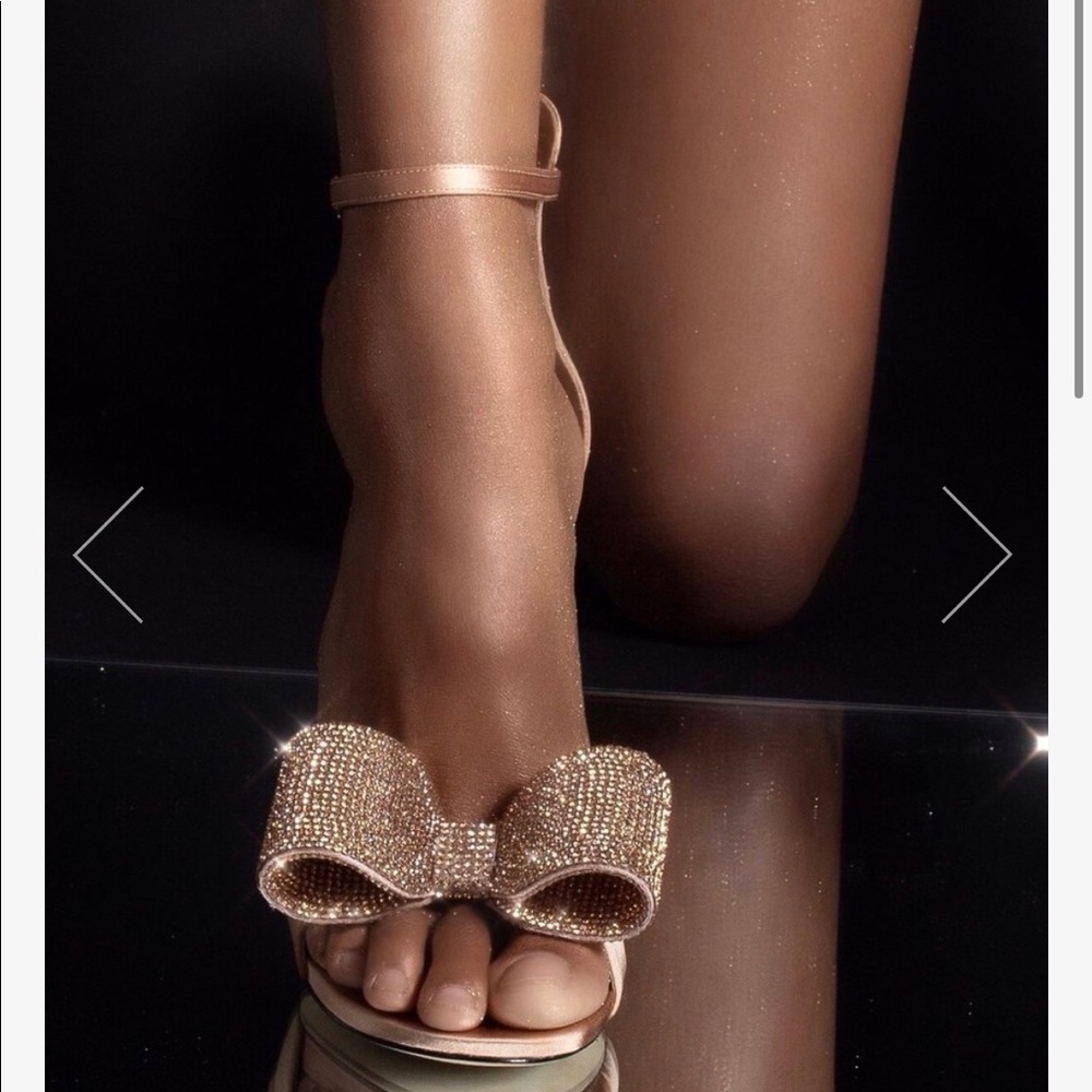 Aminah Abdul Jillil Tuxedo pumps in rose gold